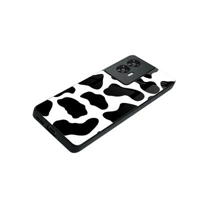 Cow Fur stylish phone case for motorola edge 50 fusion | glossy glass and slim fit