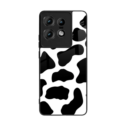 Cow Fur back phone cover | glass case for motorola edge 50 pro