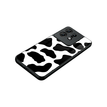 Cow Fur stylish phone case for motorola edge 50 pro | glossy glass and slim fit