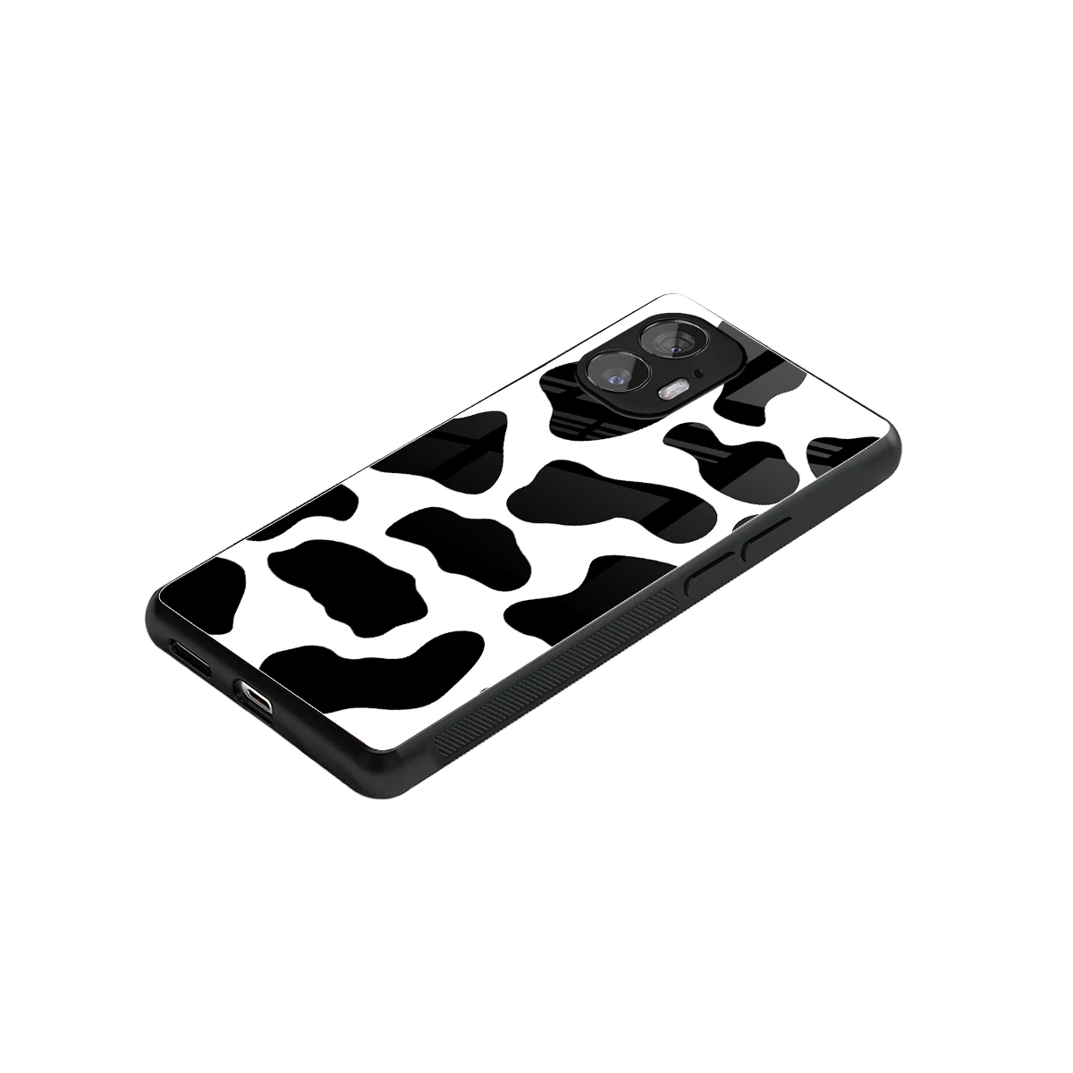 Cow Fur stylish phone case for nothing phone 2 | glossy glass and slim fit
