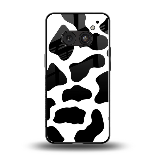 Cow Fur back phone cover | glass case for nothing phone 2a plus