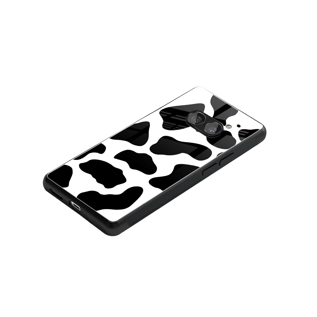 Cow Fur stylish phone case for nothing phone 2a plus | glossy glass and slim fit