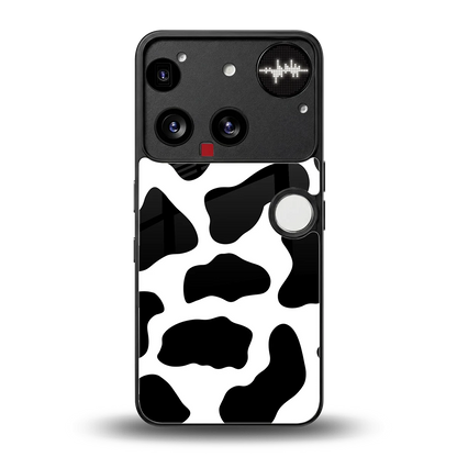 Cow Fur back phone cover | glass case for nothing phone 3