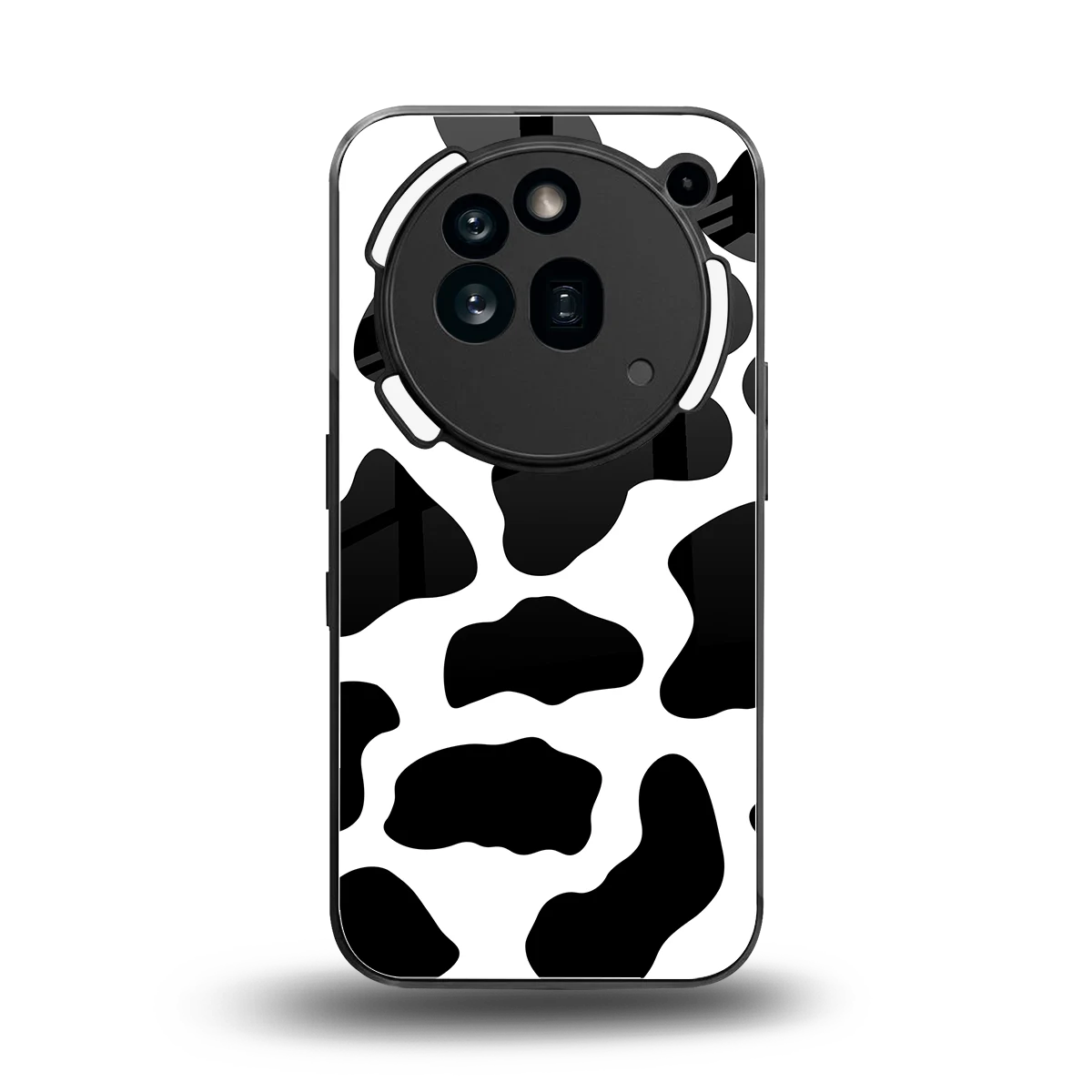 Cow Fur back phone cover | glass case for nothing phone 3a pro