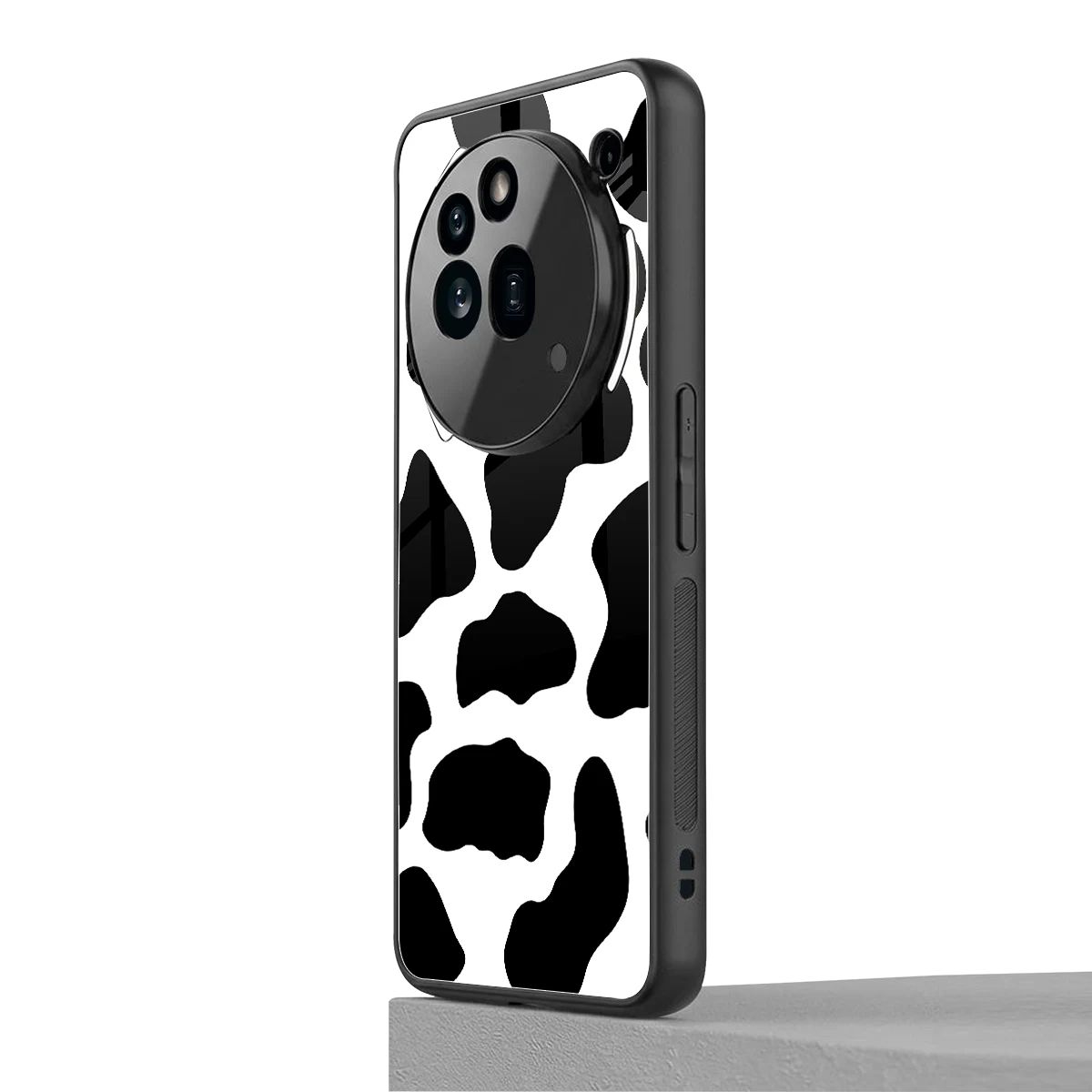 Cow Fur nothing phone 3a pro mobile cover | shockproof glass phone case