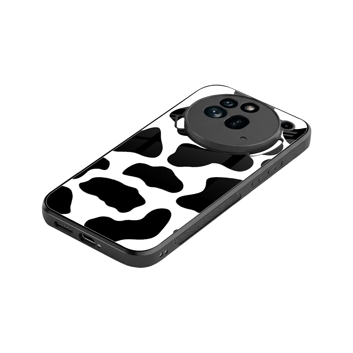 Cow Fur stylish phone case for nothing phone 3a pro | glossy glass and slim fit