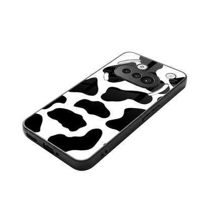 Cow Fur stylish phone case for nothing phone 3a | glossy glass and slim fit