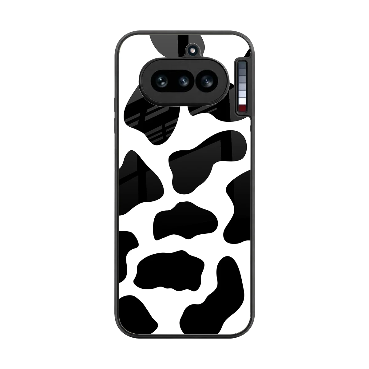 Cow Fur back phone cover | glass case for nothing phone 4a