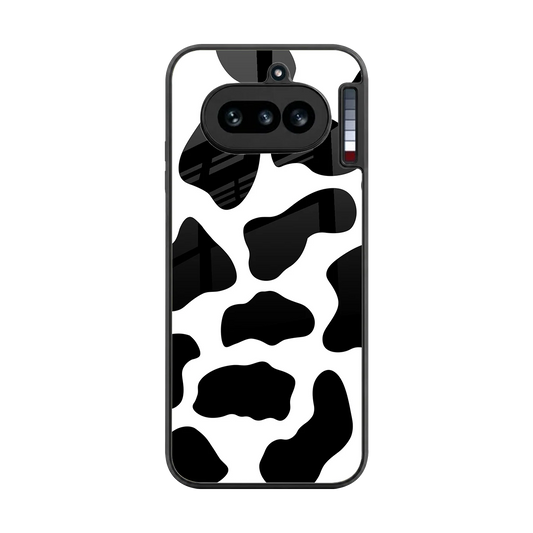 Cow Fur back phone cover | glass case for nothing phone 4a
