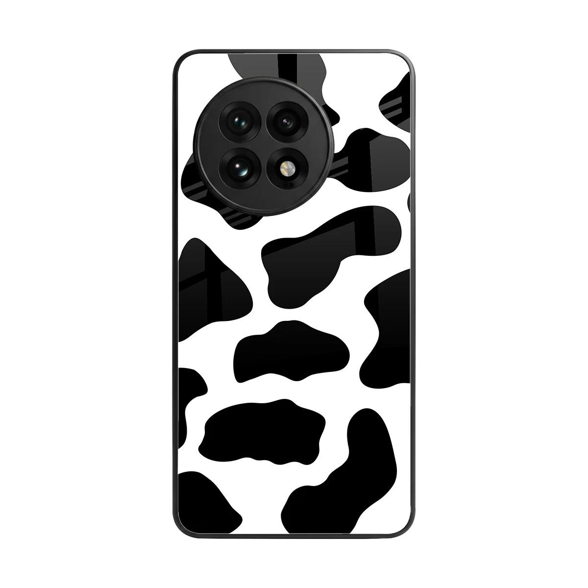 Cow Fur back phone cover | glass case for oneplus 13r