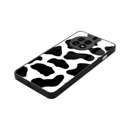 Cow Fur stylish phone case for oneplus 13r | glossy glass and slim fit