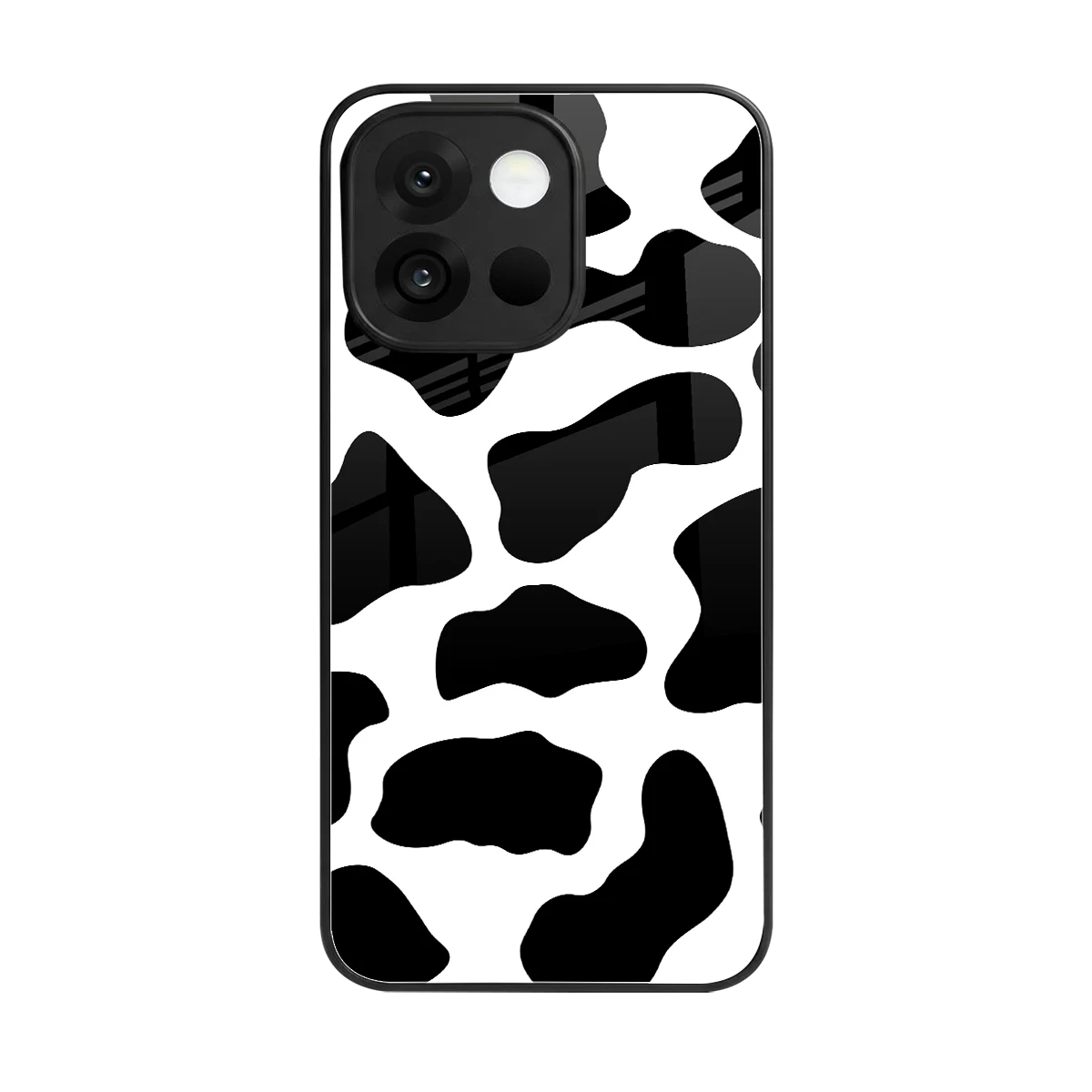 Cow Fur back phone cover | glass case for oneplus 13s