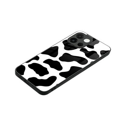 Cow Fur stylish phone case for oneplus 13s | glossy glass and slim fit