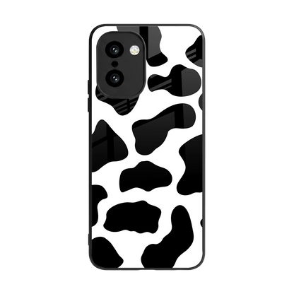 Cow Fur back phone cover | glass case for oneplus 15r