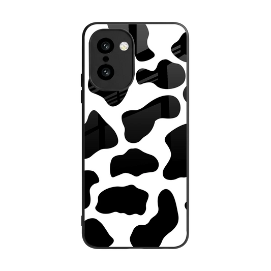 Cow Fur back phone cover | glass case for oneplus 15r