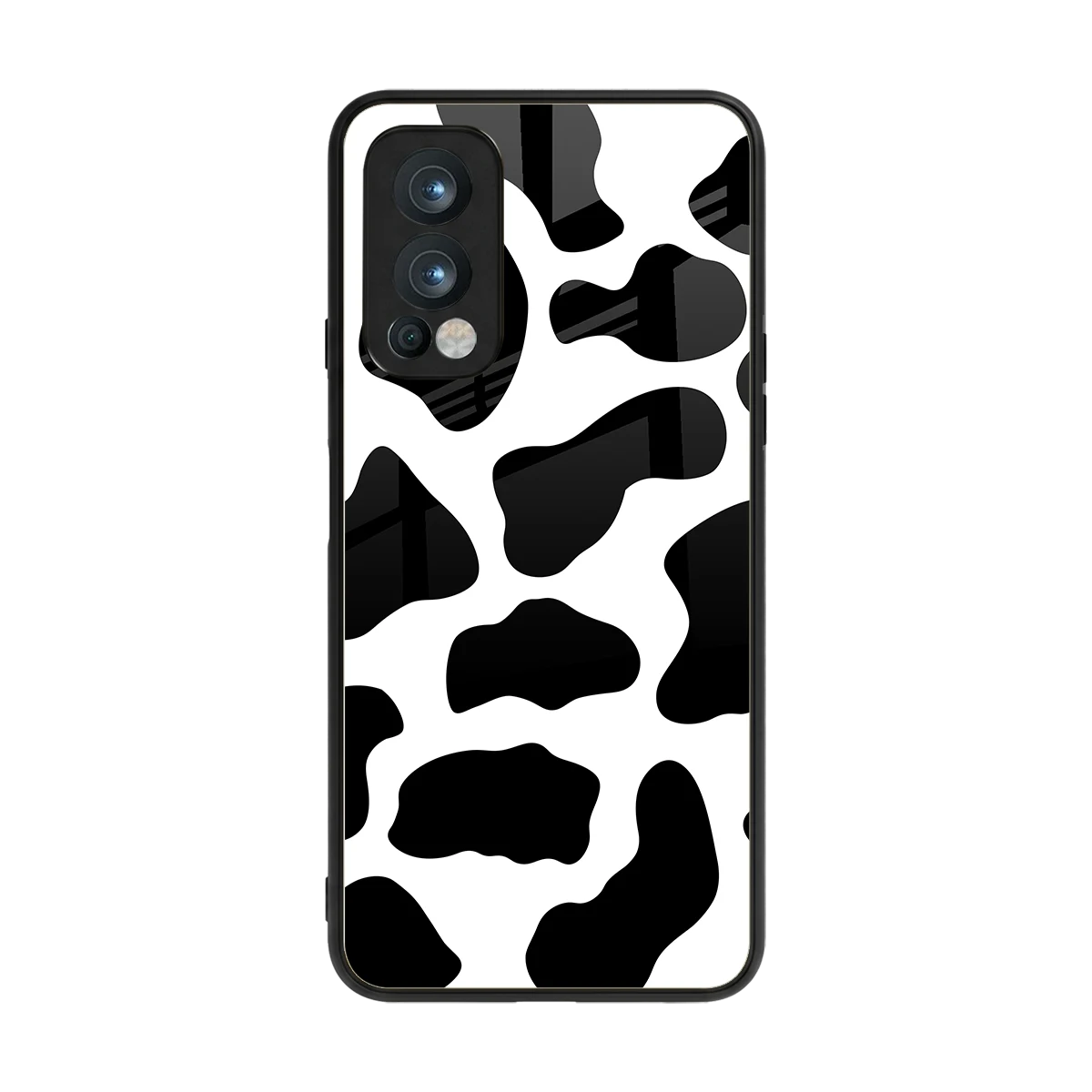 Cow Fur back phone cover | glass case for oneplus nord 2