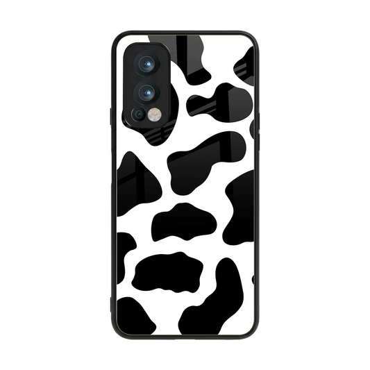 Cow Fur back phone cover | glass case for oneplus nord 2