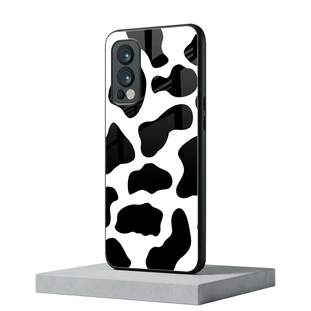 Cow Fur oneplus nord 2 mobile cover | shockproof glass phone case