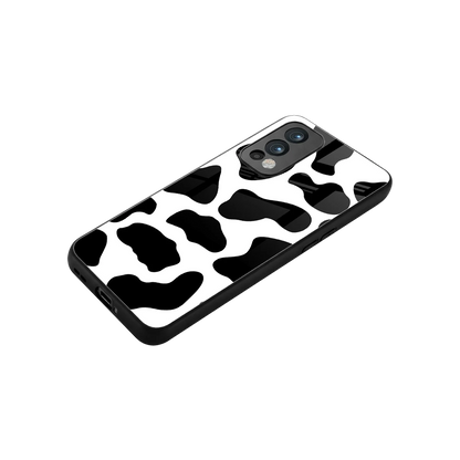 Cow Fur stylish phone case for oneplus nord 2 | glossy glass and slim fit