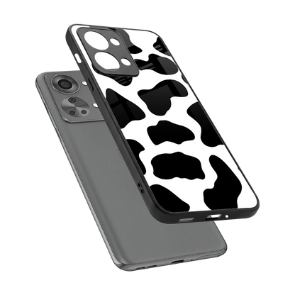 Cow Fur sleek oneplus nord 2t cover with tempered glass back and TPU edges