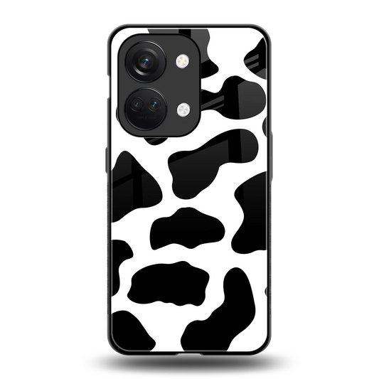 Cow Fur back phone cover | glass case for oneplus nord 3