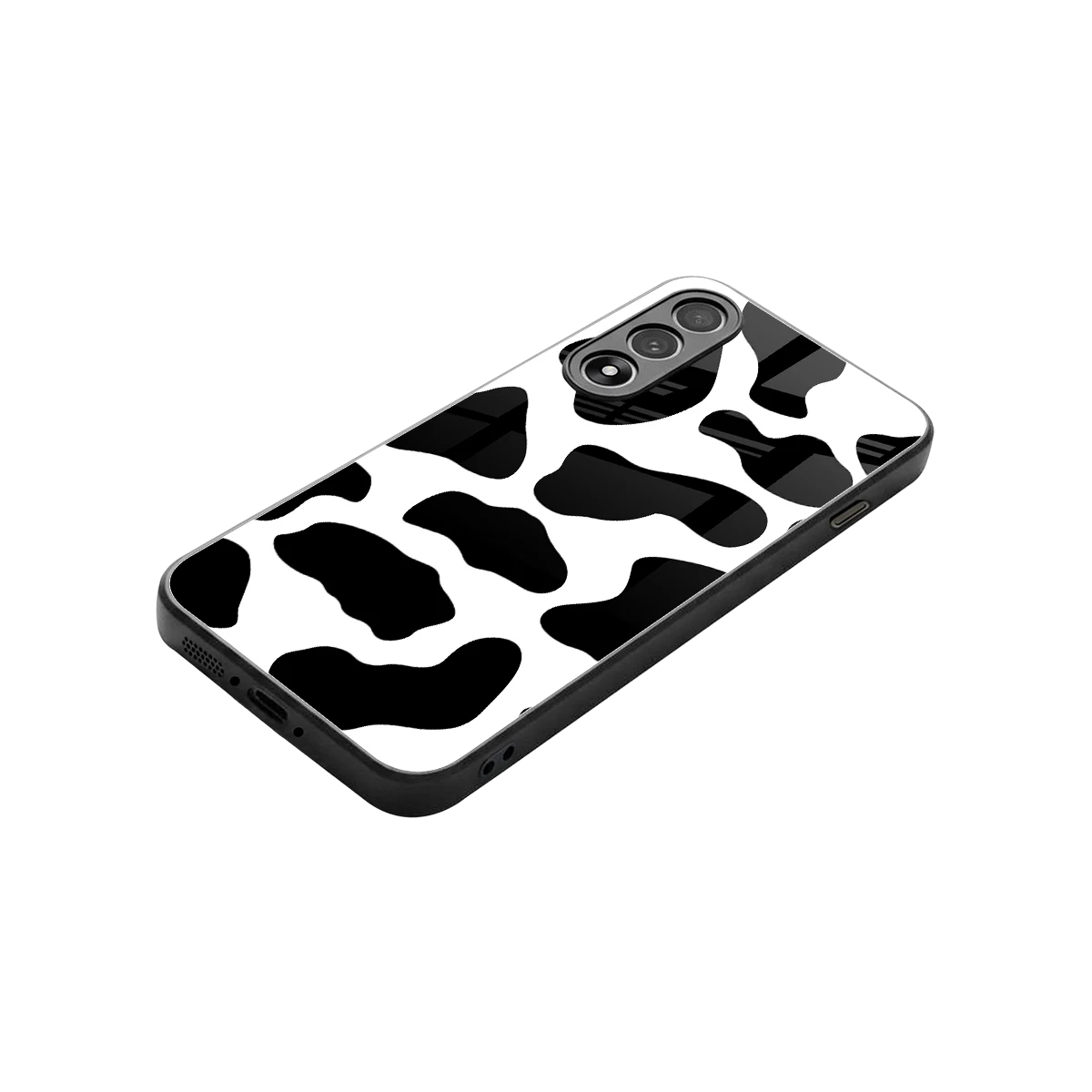 Cow Fur stylish phone case for oneplus nord 5 | glossy glass and slim fit