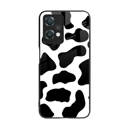 Cow Fur back phone cover | glass case for oneplus nord ce 2 lite