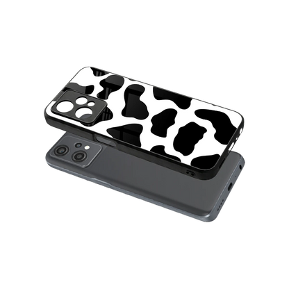 Cow Fur sleek oneplus nord ce 2 lite cover with tempered glass back and TPU edges