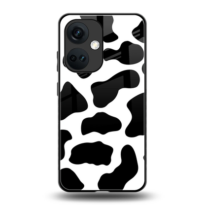 Cow Fur back phone cover | glass case for oneplus nord ce 3