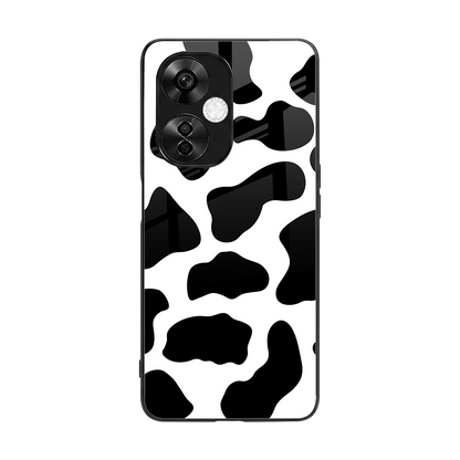 Cow Fur back phone cover | glass case for oneplus nord ce 3 lite