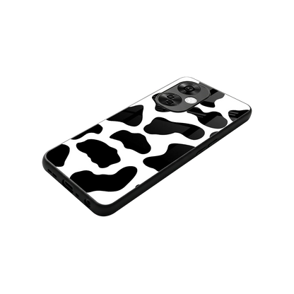 Cow Fur stylish phone case for oneplus nord ce 3 lite | glossy glass and slim fit