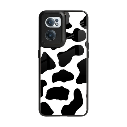 Cow Fur back phone cover | glass case for oneplus nord ce 2