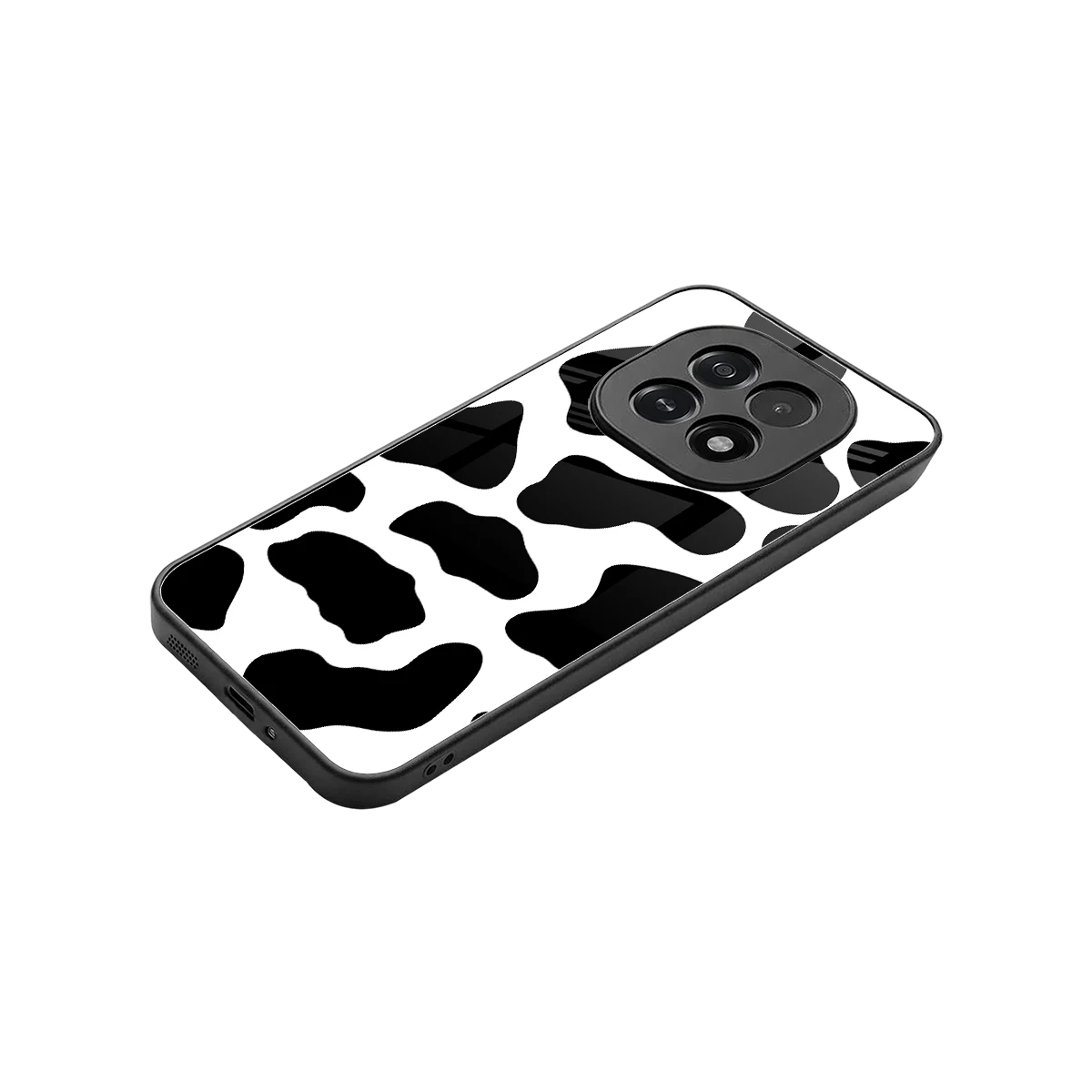 Cow Fur stylish phone case for oppo f29 5g | glossy glass and slim fit