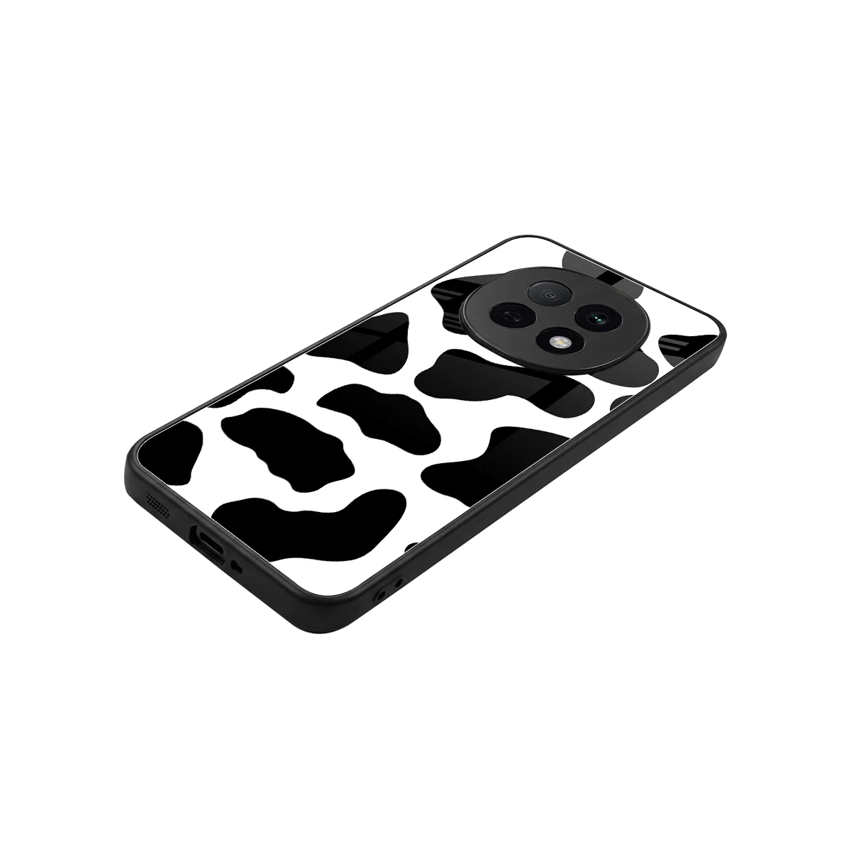 Cow Fur stylish phone case for oppo f29 pro 5g | glossy glass and slim fit