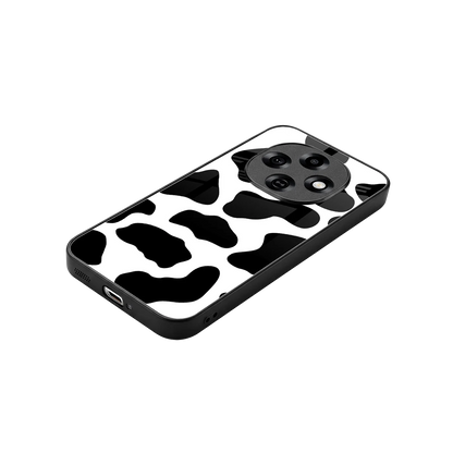 Cow Fur stylish phone case for oppo f31 pro 5g | glossy glass and slim fit