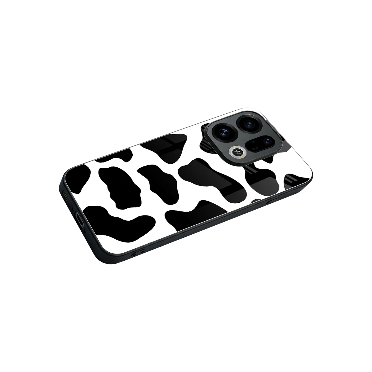 Cow Fur stylish phone case for oppo find x9 | glossy glass and slim fit