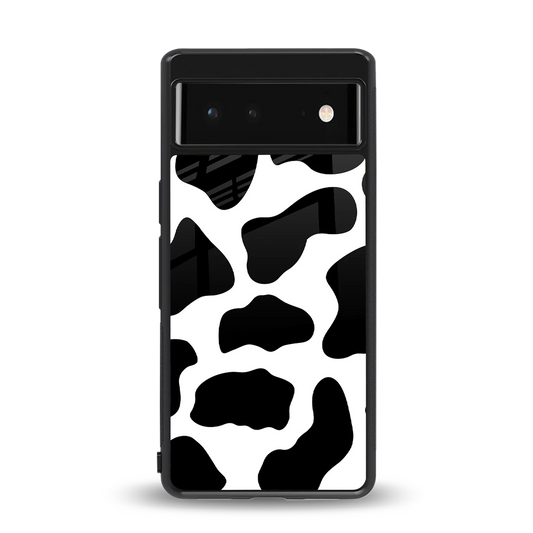 Cow Fur back phone cover | glass case for google pixel 6