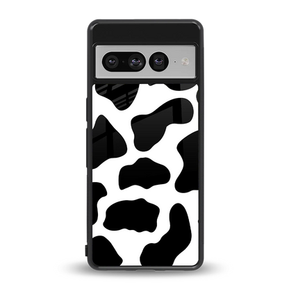 Cow Fur back phone cover | glass case for google pixel 7 pro