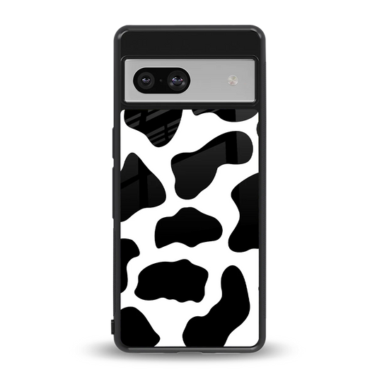 Cow Fur back phone cover | glass case for google pixel 7a