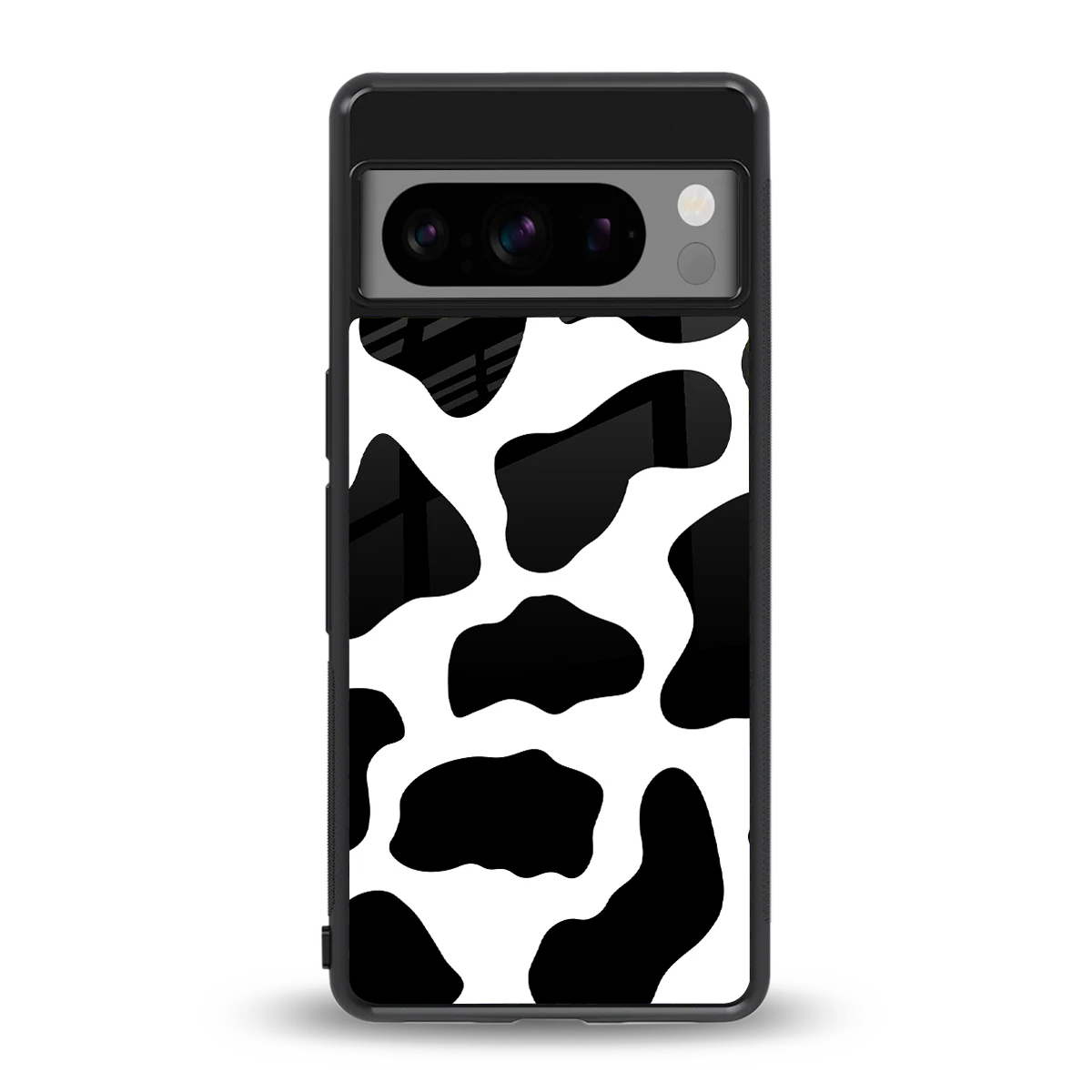 Cow Fur back phone cover | glass case for google pixel 8 pro