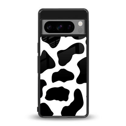 Cow Fur back phone cover | glass case for google pixel 8 pro