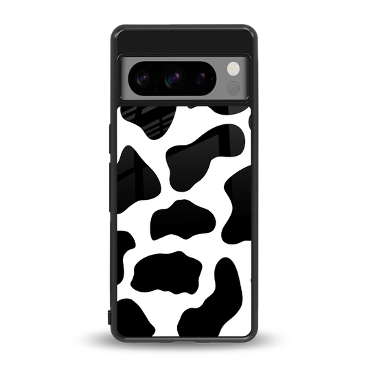 Cow Fur back phone cover | glass case for google pixel 8 pro
