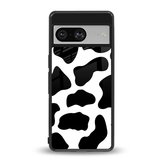 Cow Fur back phone cover | glass case for google pixel 8