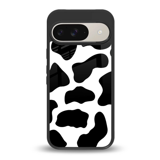 Cow Fur back phone cover | glass case for google pixel 9