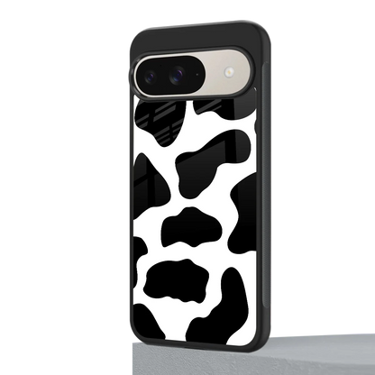 Cow Fur google pixel 9 mobile cover | shockproof glass phone case