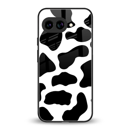 Cow Fur back phone cover | glass case for google pixel 9a