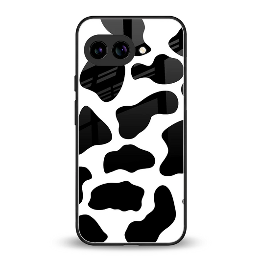 Cow Fur back phone cover | glass case for google pixel 10a