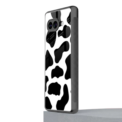 Cow Fur google pixel 9a mobile cover | shockproof glass phone case