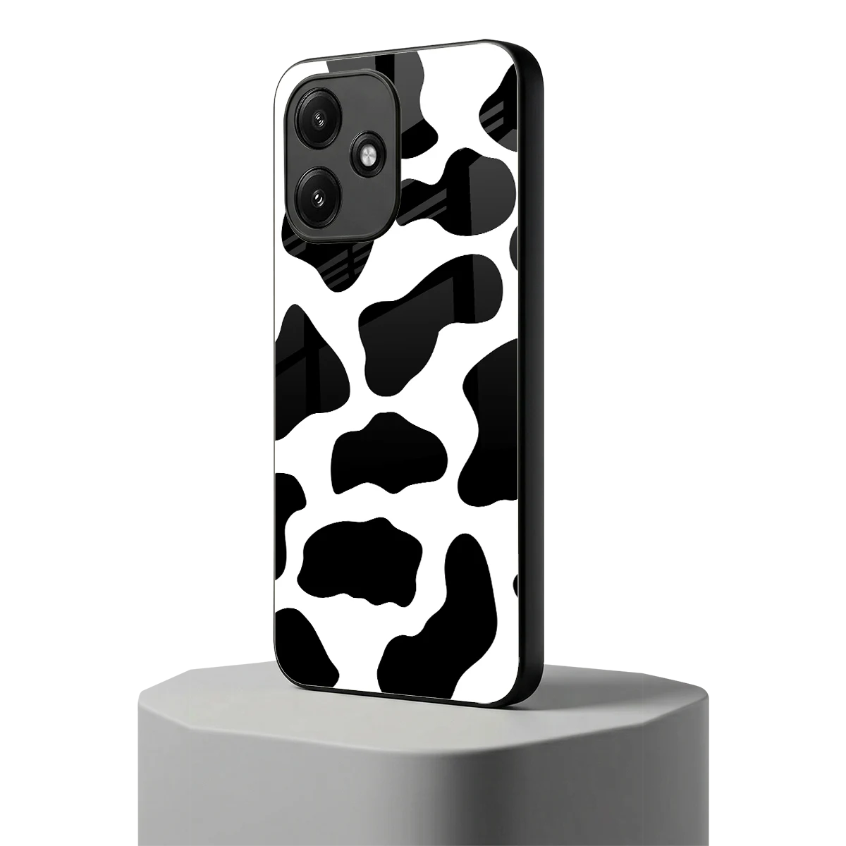Cow Fur redmi 12 5g mobile cover | shockproof glass phone case