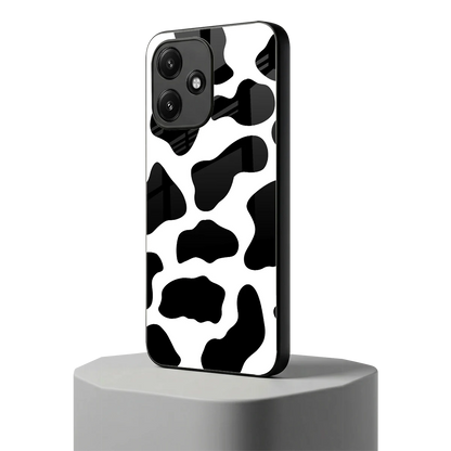Cow Fur redmi 12 5g mobile cover | shockproof glass phone case